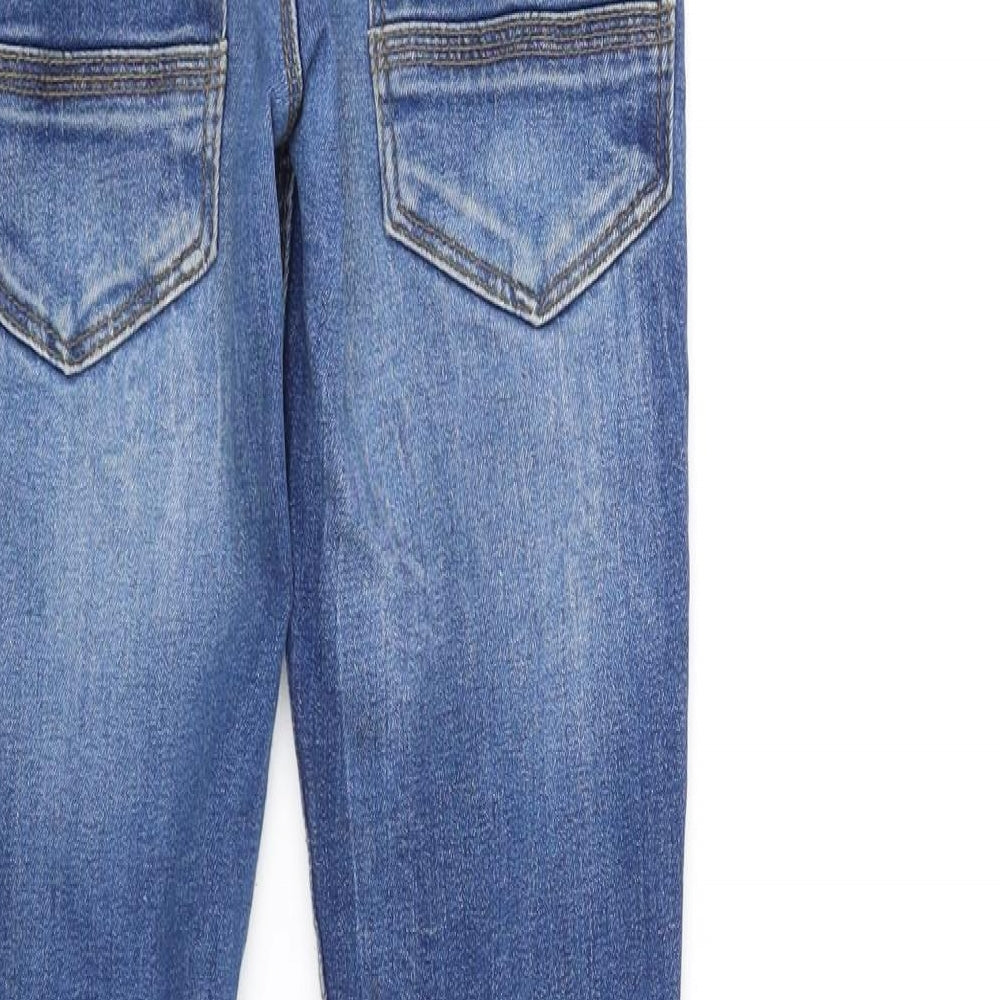 NEXT Girls Blue Straight Jeans Size 10 Years