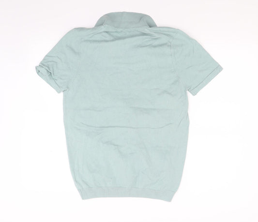 NEXT Mens Green Polo Size S