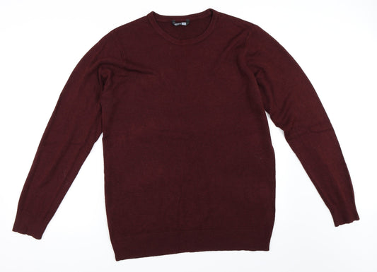 Pep&Co Mens Red Pullover Jumper Size L