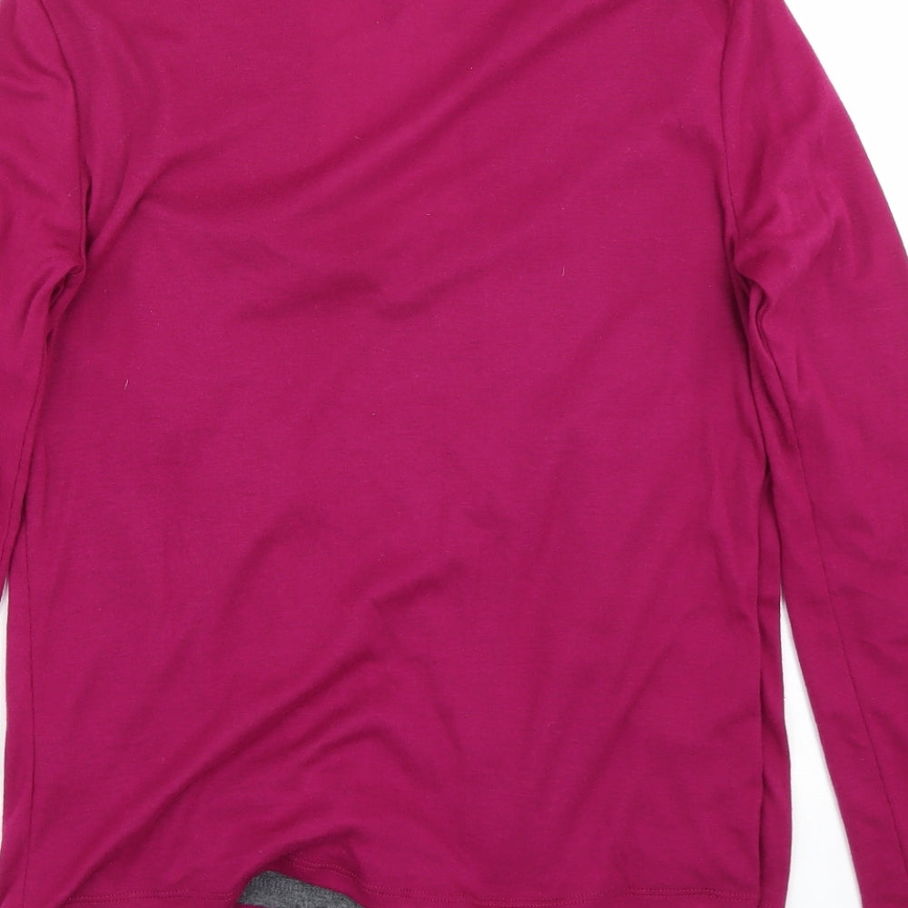 Marks and Spencer Womens Grey Basic T-Shirt Size 10