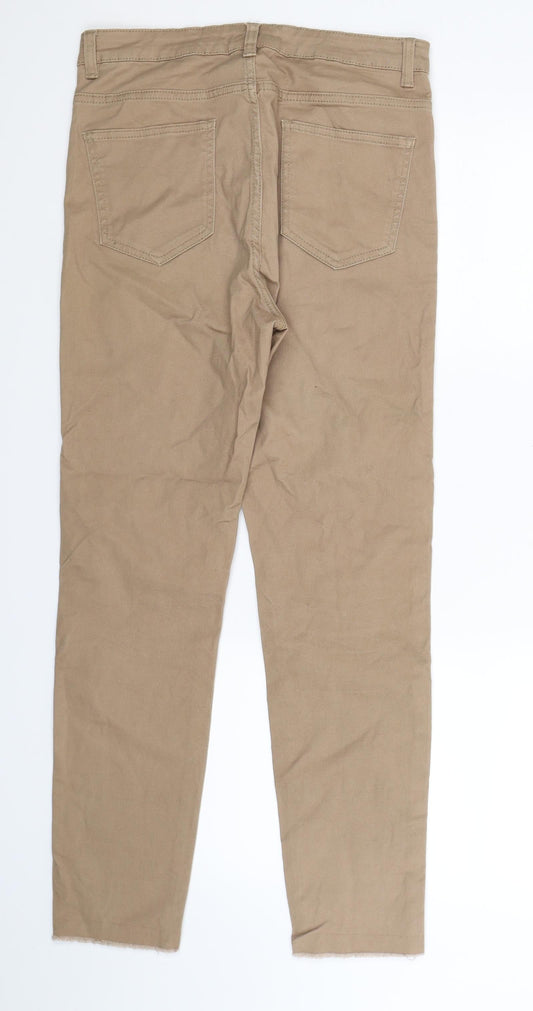 OVS Womens Beige Trousers Size 30 in L28 in
