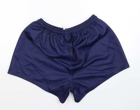 Azzurri Womens Blue Athletic Shorts Size XL