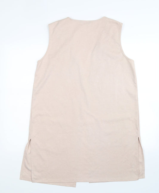 Max Womens Beige Cardigan Jumper Size 18