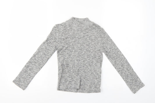 NEXT Girls Grey Pullover Jumper Size 5 Years