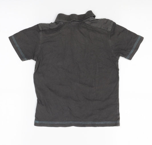 NEXT Boys Grey Basic Polo Size 2-3 Years