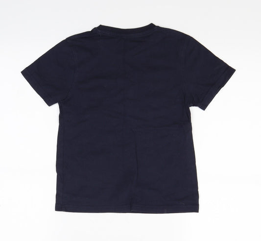 George Boys Blue Basic T-Shirt Size 7-8 Years - youth dreams project