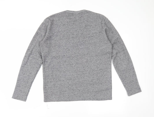 Primark Mens Grey Pullover Jumper Size S