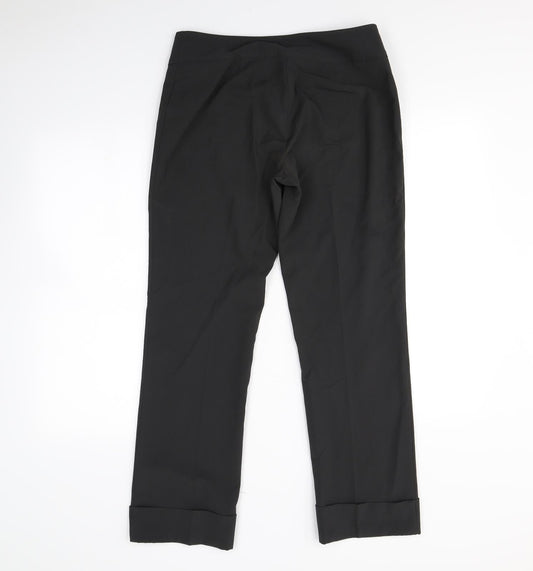 Preworn Womens Grey Dress Pants Trousers Size 14 L28 in