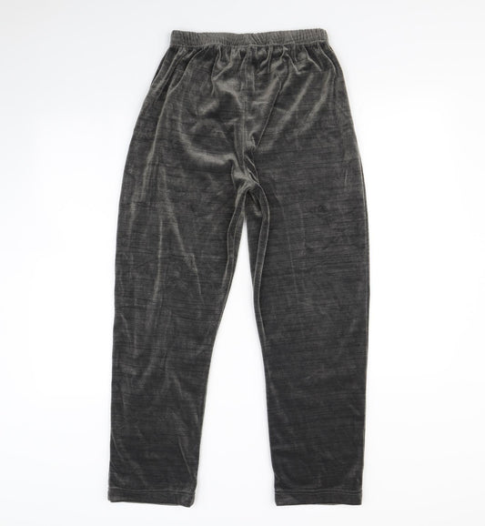 Accent Womens Grey Trousers Size 12 L28 in