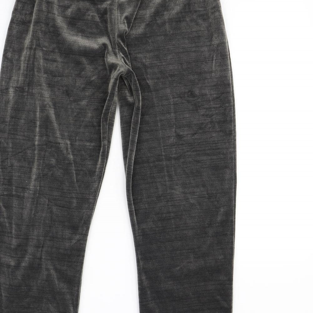 Accent Womens Grey Trousers Size 12 L28 in