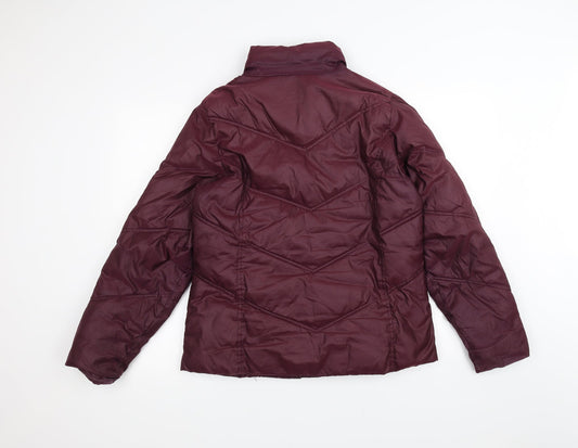 Gap Womens Purple Pea Coat Coat Size M