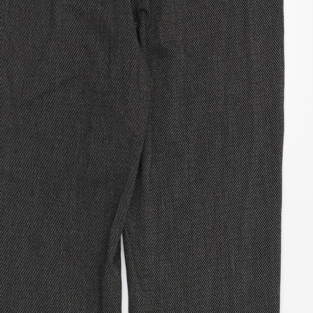Marks and Spencer Womens Black Trousers Size 12 L31 in