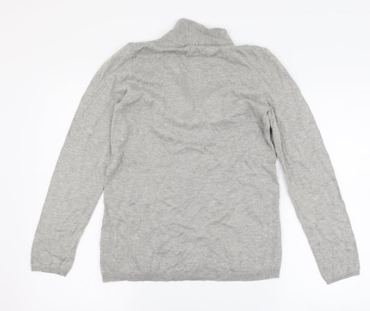 Damart Womens Grey Pullover Jumper Size 10