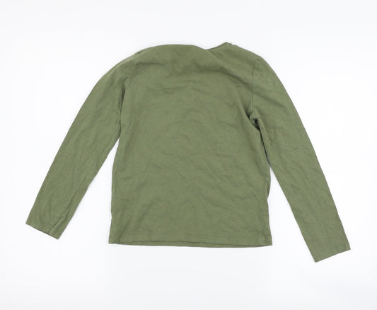 Primark Girls Green Basic T-Shirt Size 10-11 Years - love is the way