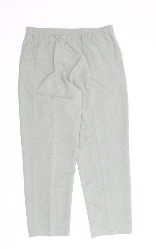 Sarah Hamilton Womens Green Carpenter Trousers Size 16 L28 in