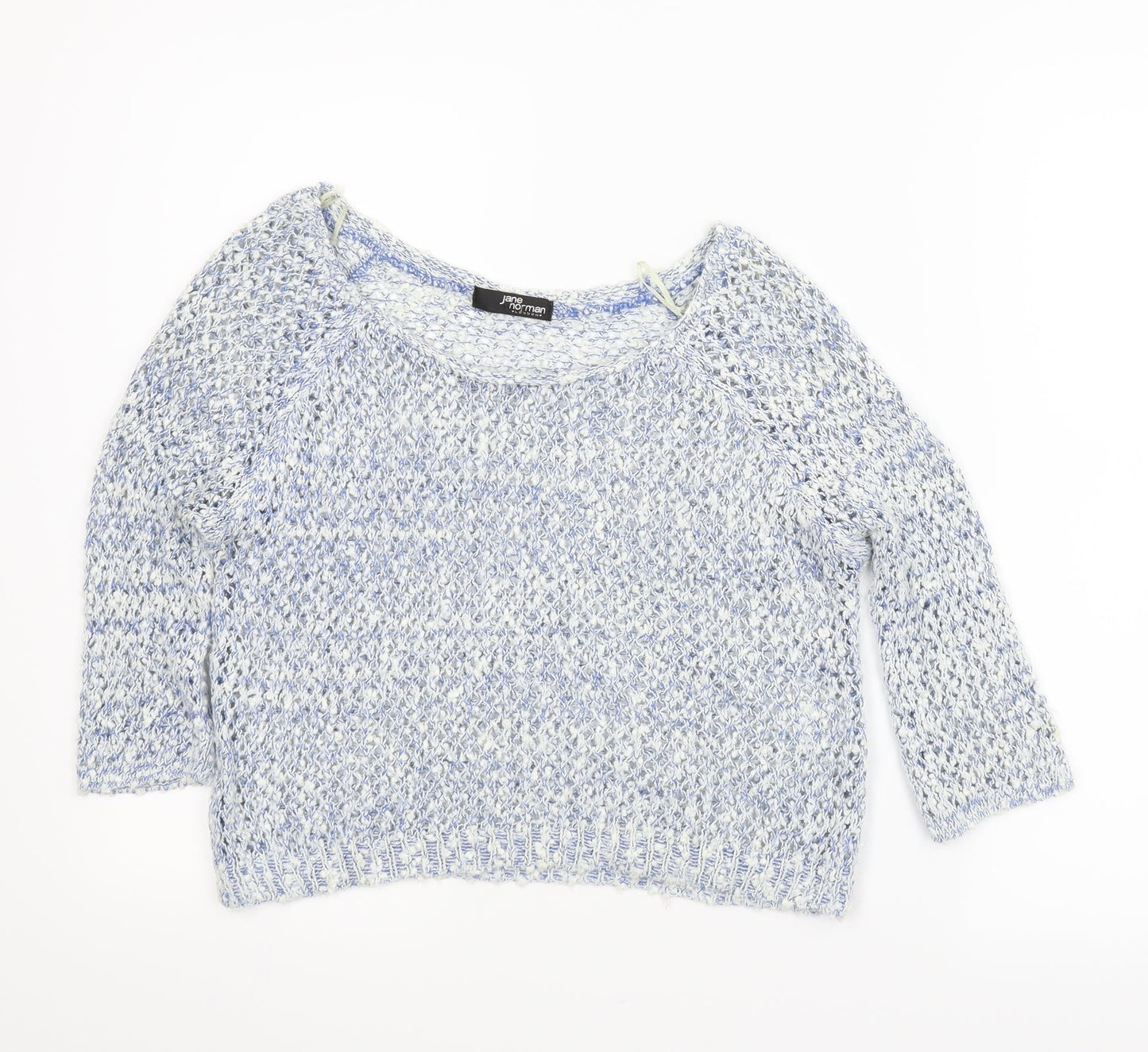 Jane Norman Womens Blue Pullover Jumper Size 8