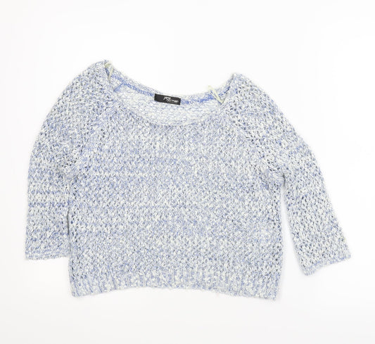 Jane Norman Womens Blue   Pullover Jumper Size 8