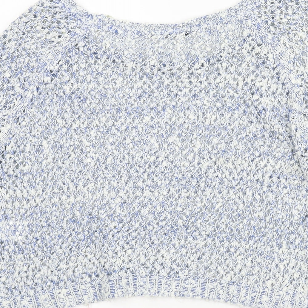 Jane Norman Womens Blue Pullover Jumper Size 8