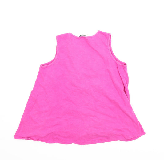 George Girls Pink Basic Blouse Size 13-14 Years