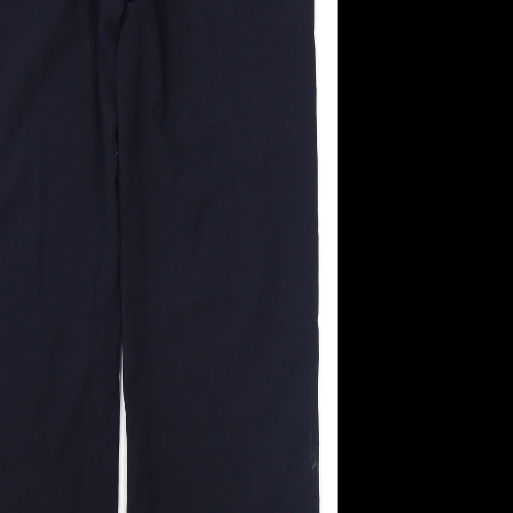 Classic Womens Blue Trousers Size 12 L27 in