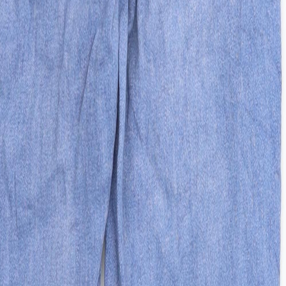 ginatricct Womens Blue Skinny Jeans Size S L28 in