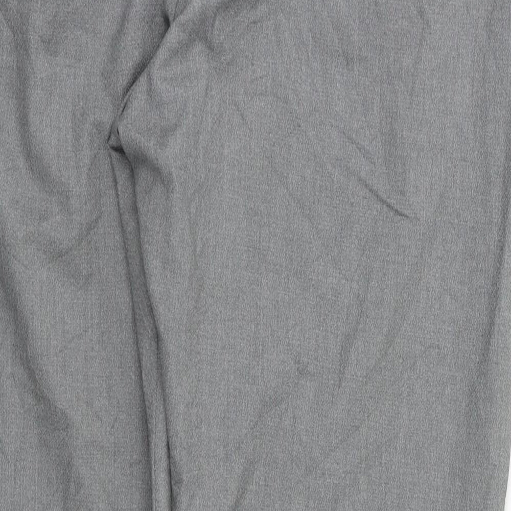 ASOS Womens Grey Trousers Size 14 L28 in