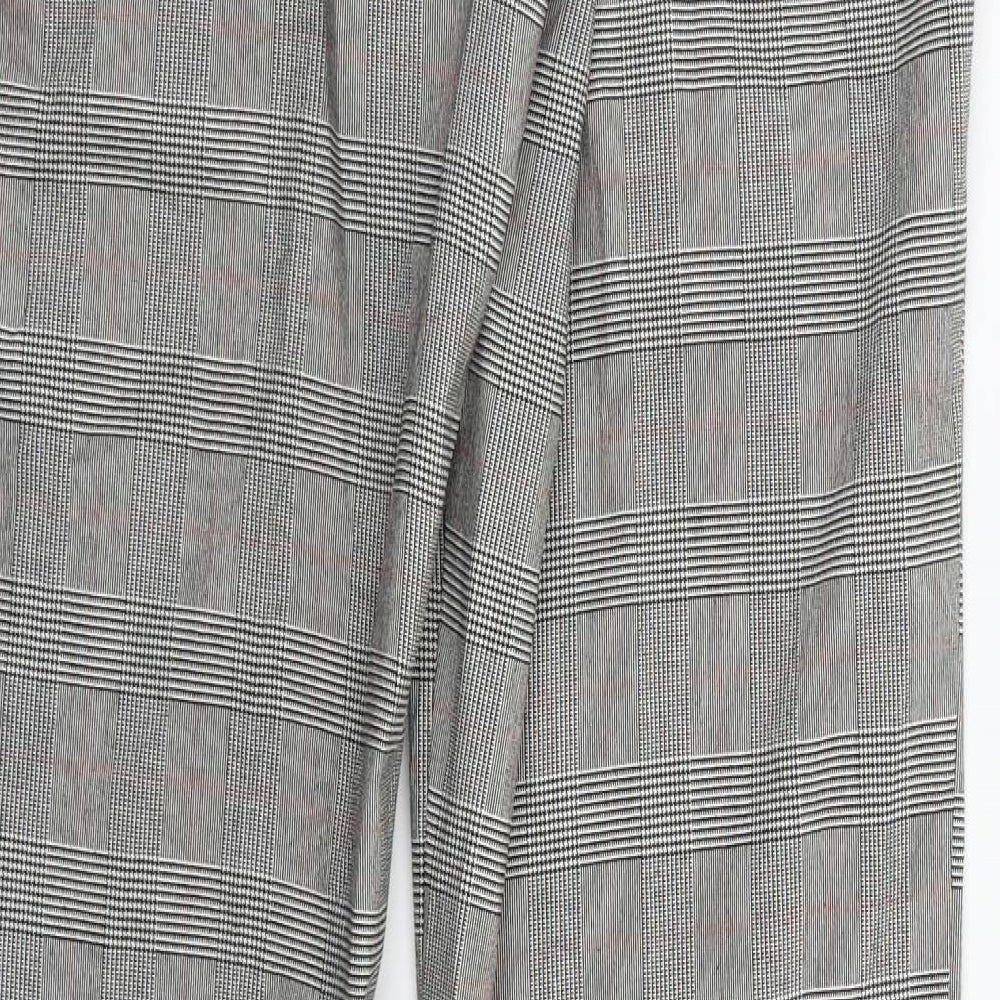 PROMOD Womens Green Check Sweatpants Trousers Size 30 in L32.5 in