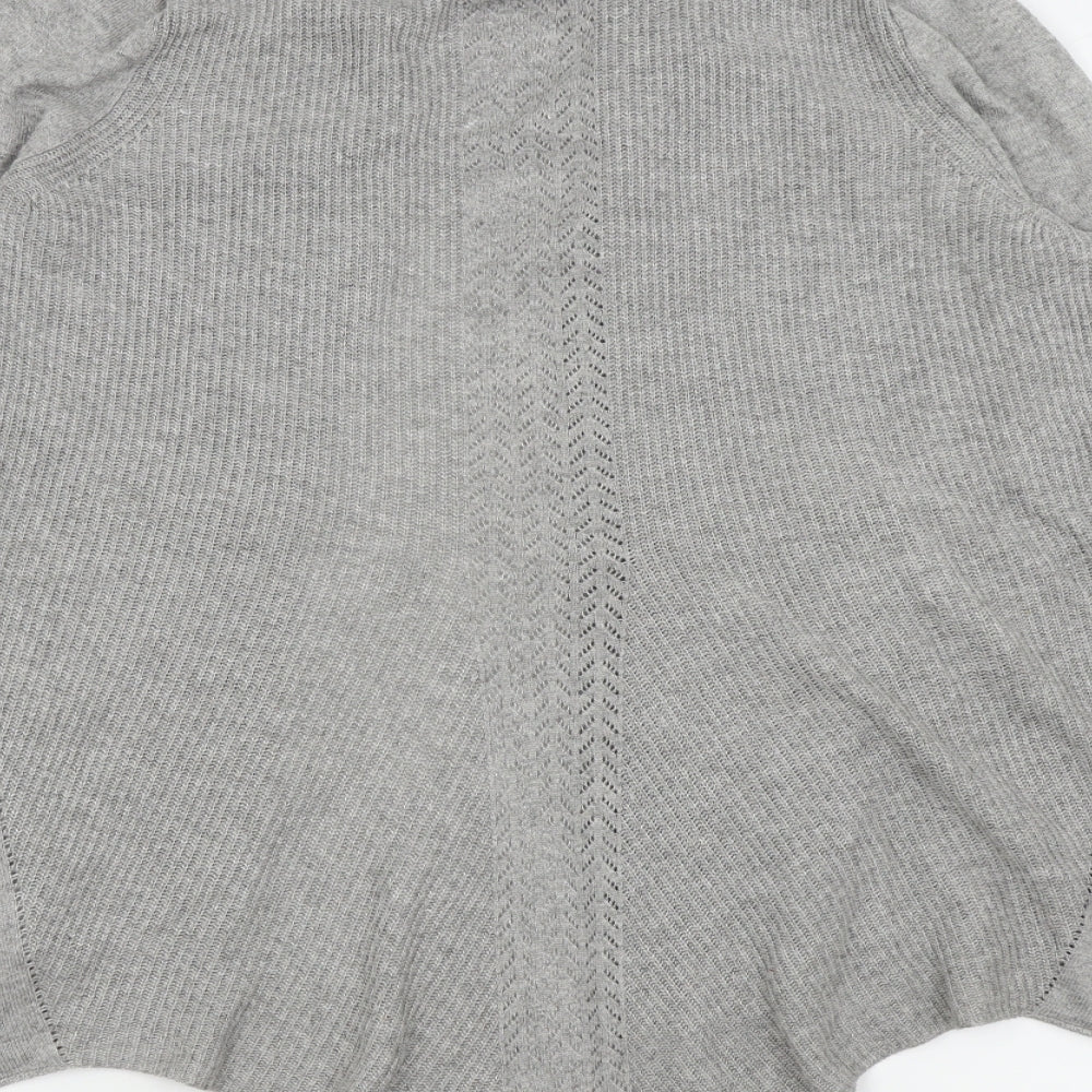 RJR.John Rocha Womens Grey Cardigan Jumper Size 12