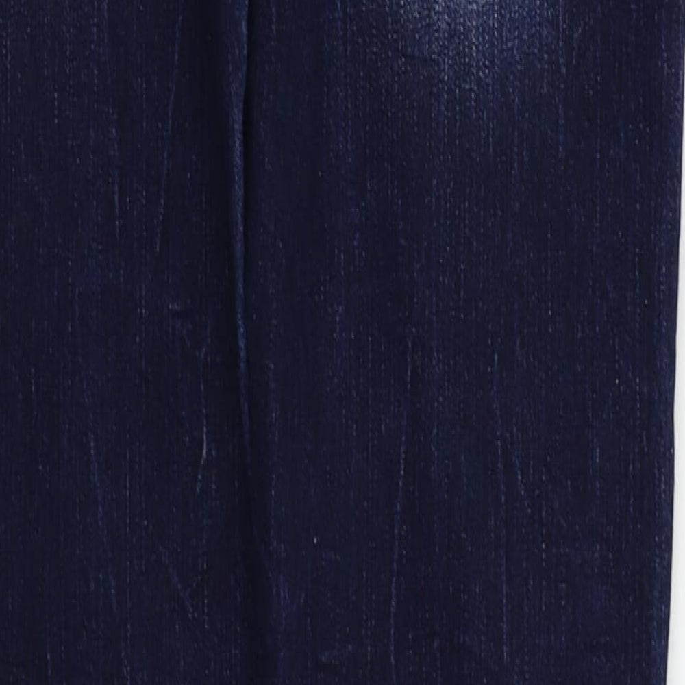 Brand and care label for cindy.h jeans women’s blue skinny jeans, size UK 28, in, 30-inch leg