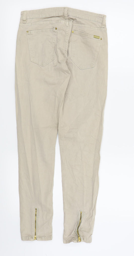 lana wmen Womens Beige Skinny Jeans Size 8 L27 in