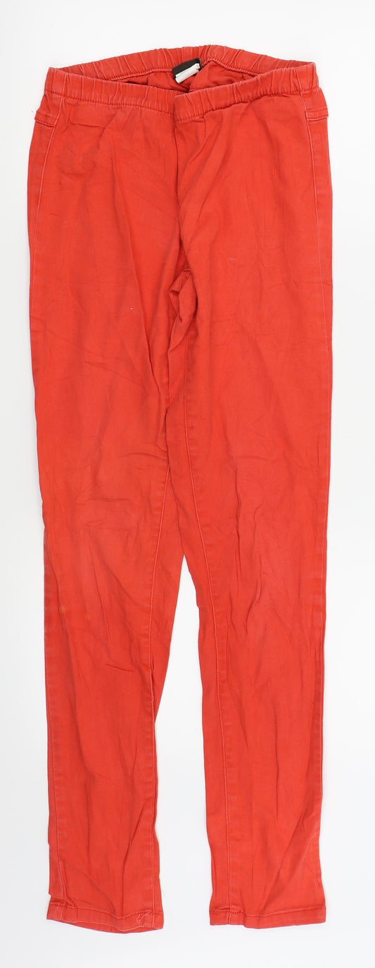 Pieces Womens Red Jegging Leggings Size M L25 in - leggings