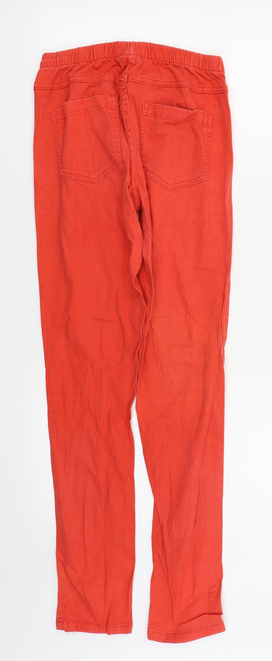 Pieces Womens Red Jegging Leggings Size M L25 in - leggings
