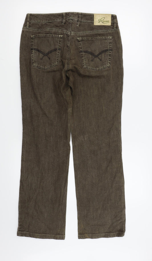 RANAE Womens Brown Skinny Jeans Size 31 in L28 in