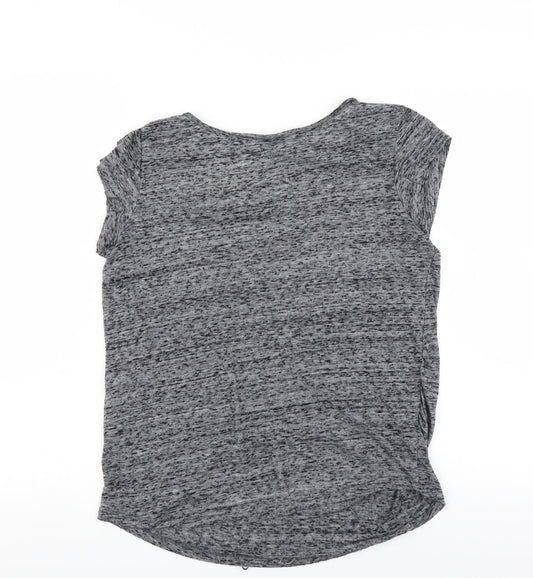H&M Womens Grey Basic T-Shirt Size M - feel free have fun