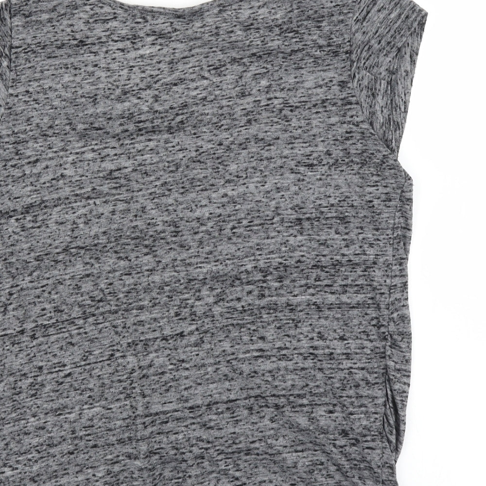 H&M Womens Grey Basic T-Shirt Size M - feel free have fun