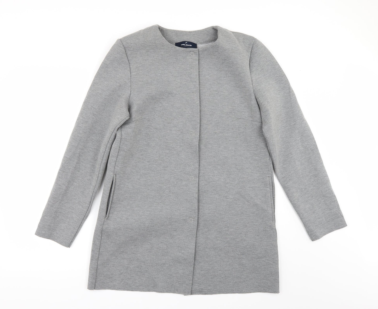 Daniel Hetcher Womens Grey Jacket Size L
