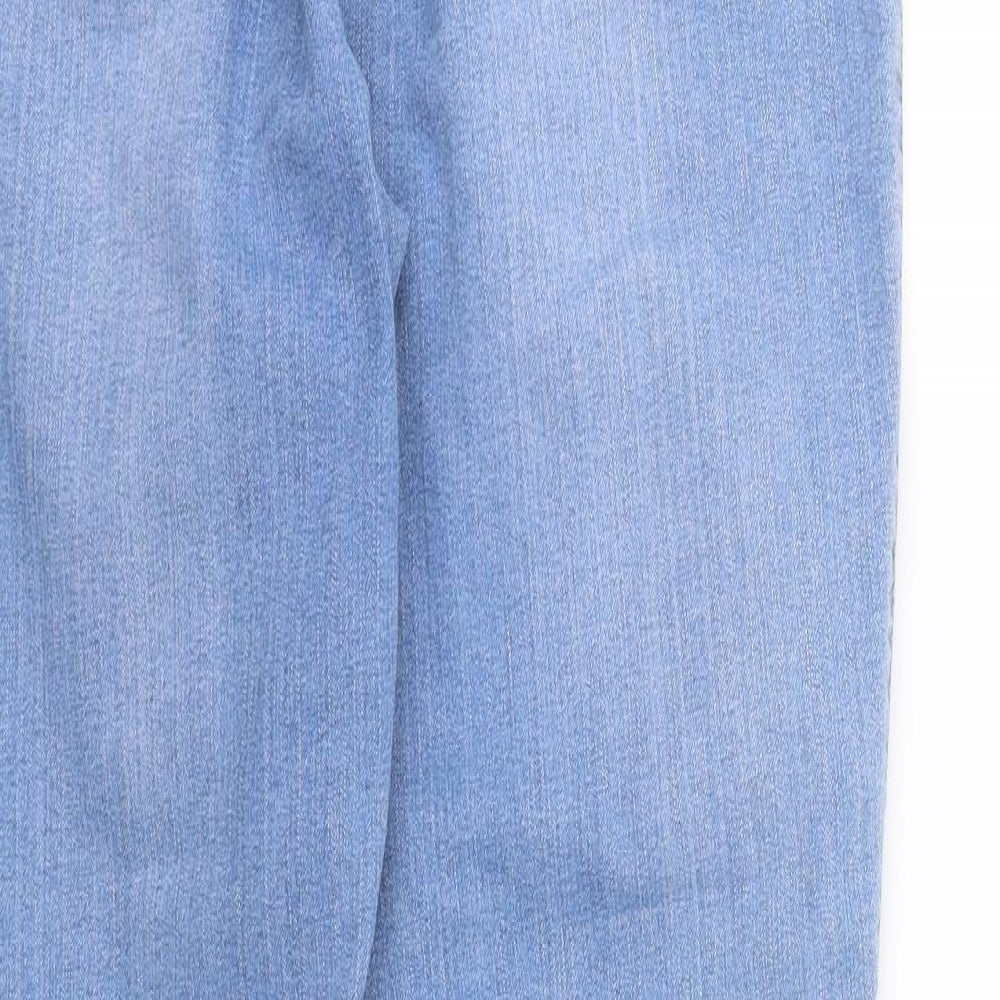 BHS Womens Blue Denim Skinny Jeans Size 14 L28 in