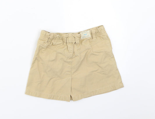 H&M Girls Brown Denim A-Line Skirt Size 18-24 Months