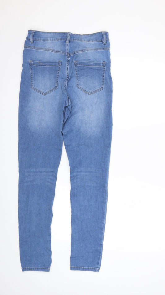 denim 1935 Womens Blue Denim Skinny Jeans Size 12 L30 in