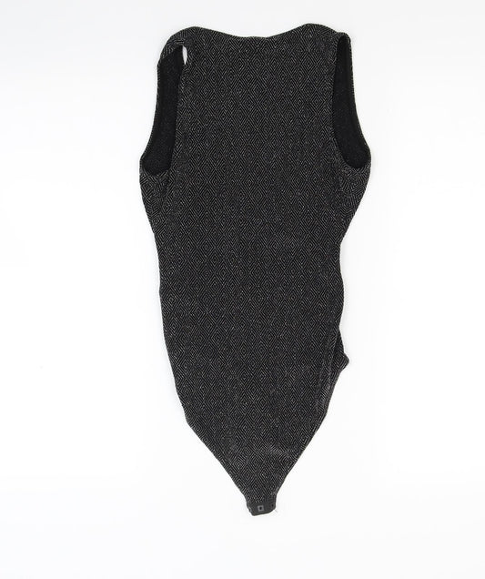 Top shop Womens Silver Leotard One-Piece Size 6