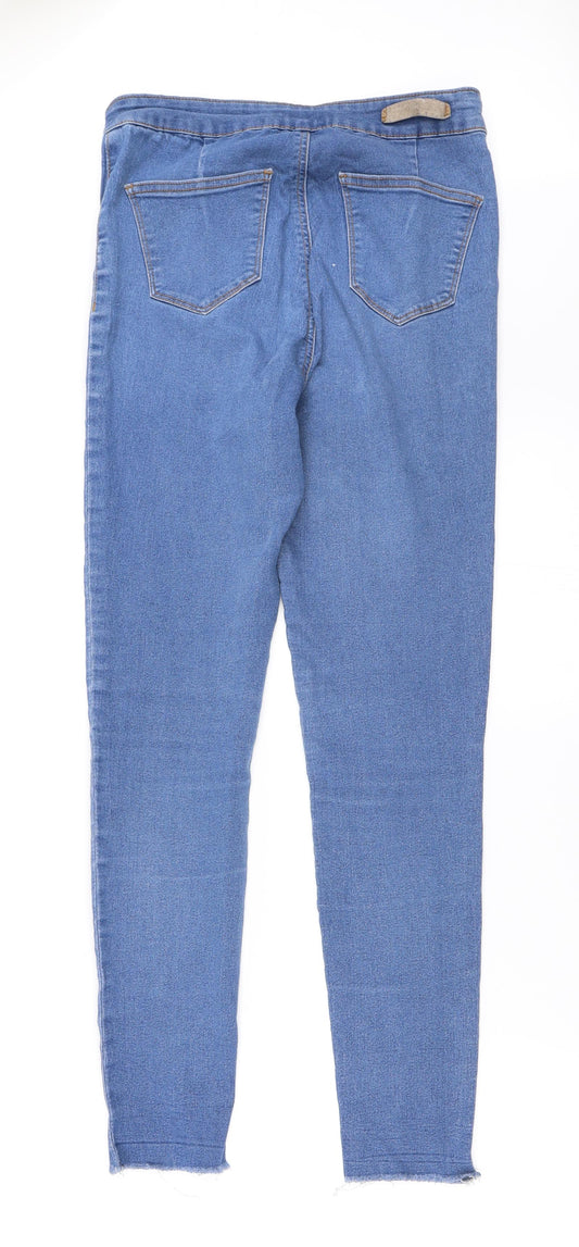Terranova Womens Blue Denim Skinny Jeans Size 40 L27 in