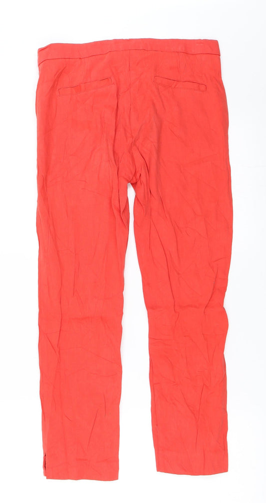 Cubus Womens Red Trousers Size 36 L24 in