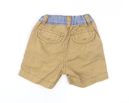 Gap Boys Brown Cropped Trousers Size 12-18 Months