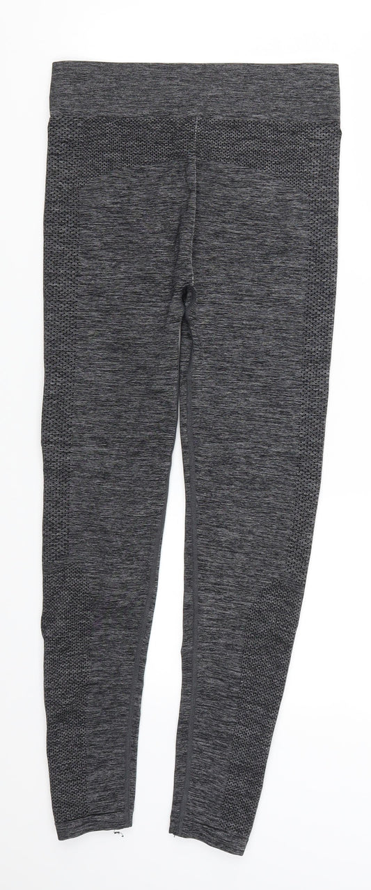 H&M Womens Grey Track Pants Leggings Size 28 in L27 in