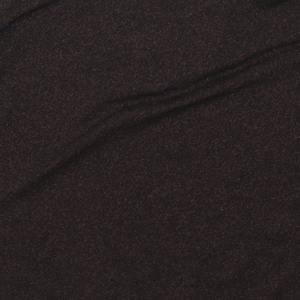 Brand and care label for Jones New York women’s brown jumper, size XL