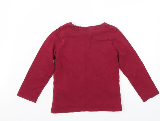 Nutmeg Girls Purple Basic T-Shirt Size 2-3 Years