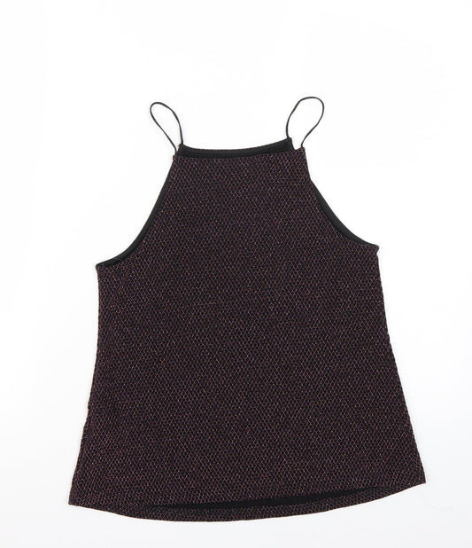 newlook Womens Black Basic Tank Size 8