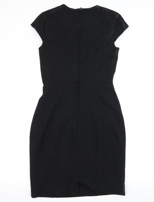 H&M Womens Black A-Line Size 8