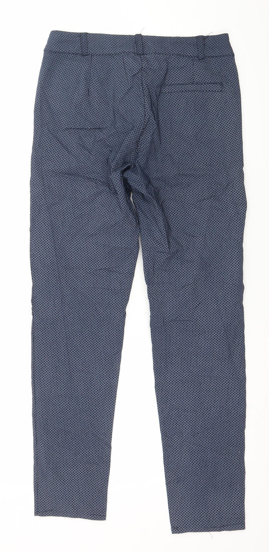Preworn Womens Blue Trousers Size 30 in L27 in