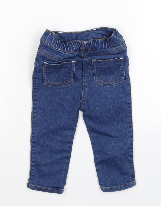 George Baby Blue Denim Capri Jeans Size 6-9 Months